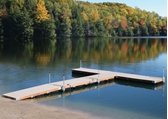 Picture of Wood Frame Floating Dock w/Resin Top