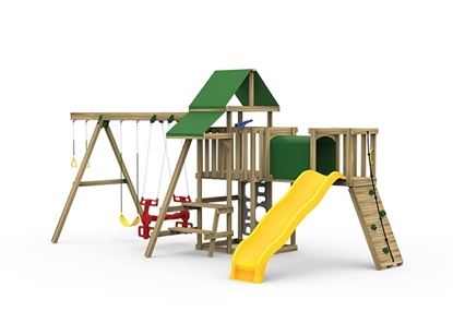 Varsity Silver Playset Front view
