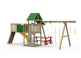 Varsity Silver Playset back view