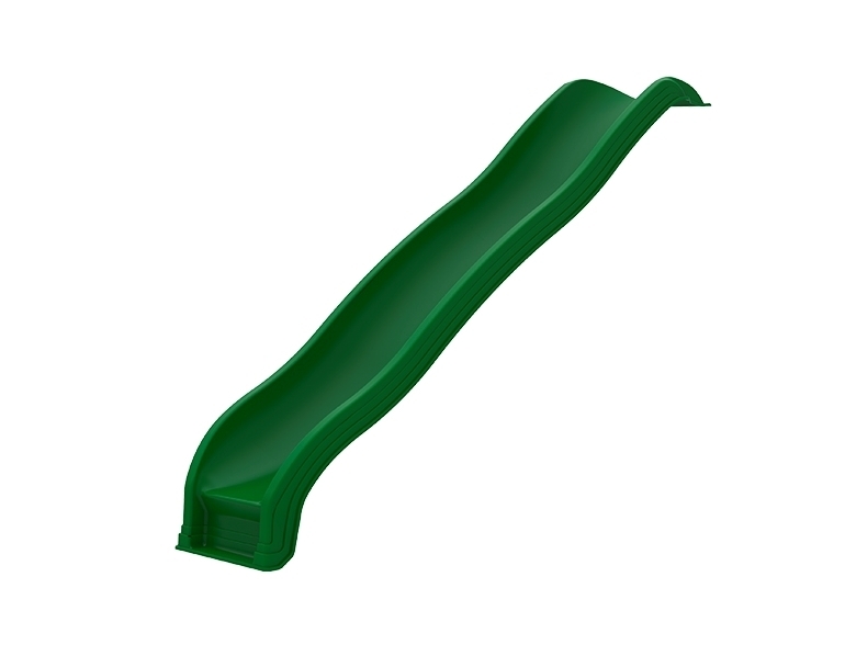 Green Giant Scoop Wave Slide playground slide for 5 foot playset decks