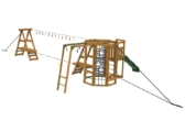 Picture of Ninja Power Tower Silver Playset Quick Assemble