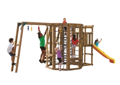Picture of Ninja Power Tower Bronze Playset Quick Assemble