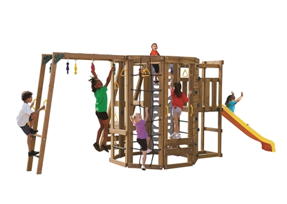 Picture of Ninja Power Tower Bronze Playset