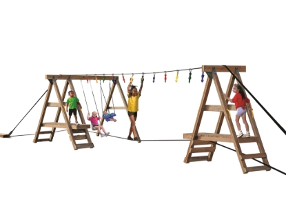 Picture of Ninja Power Platform Gold Playset Quick Assemble
