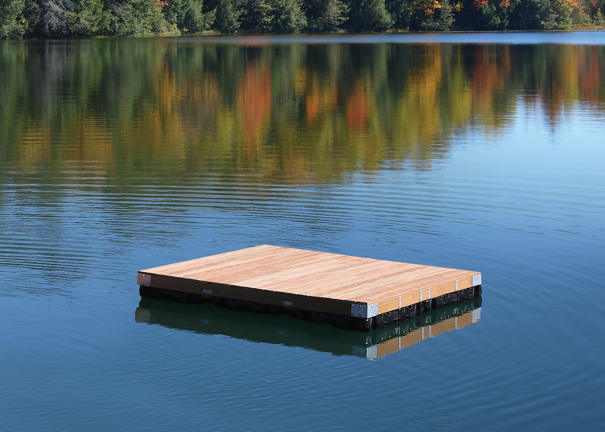 Floating Wood Dock