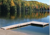 Picture of Wood Frame Floating Dock w/Resin Top