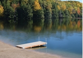 Picture of Wood Frame Roll In Dock w/Resin Top