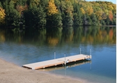 Picture of Wood Frame Roll In Dock w/Resin Top