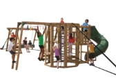 Picture of Ninja Power Tower Gold Playset- BIY Kit Only (No Wood)