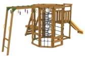 Picture of Ninja Power Tower Bronze Playset - BIY Kit Only (No Wood)