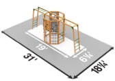 Picture of Cliff-Hanger Silver Playset Quick Assembly