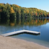 Picture of Aluminum Floating Dock w/ Signature Sure Step Top