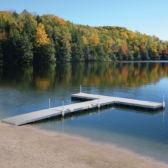 Picture of Aluminum Floating Dock w/ Signature Sure Step Top
