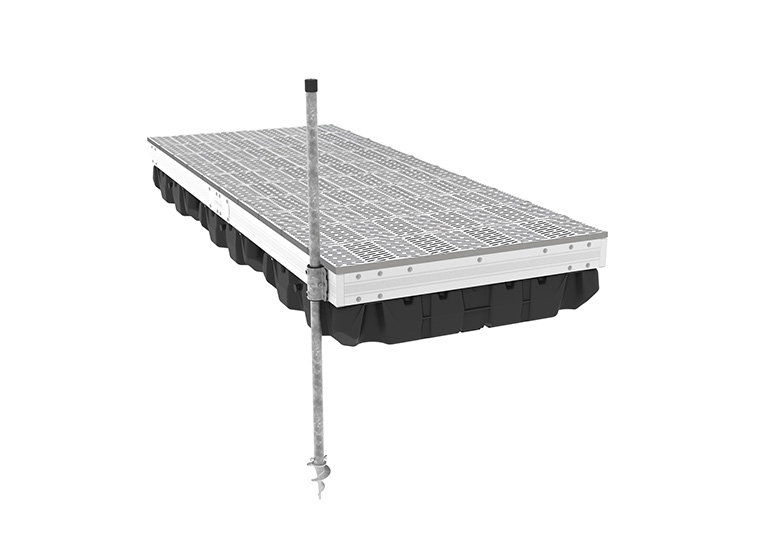 Picture of Aluminum Floating Dock w/ Signature Sure Step Top