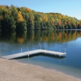 Picture of Aluminum Stationary Dock w/ Signature Sure Step Top