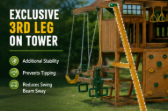 Picture of Arcadia KT 8203 Grand Adventure Swing Set