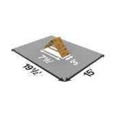 Picture of Ninja Power Agility Wall Obstacle - Lumber Not Included