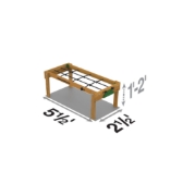 Picture of Ninja Power Cargo Crawl Obstacle - Lumber Not Included