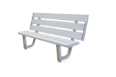 Picture of 4' Bench Kit With White Panels For 4' Dock