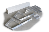 Picture of 4' Bench Kit With White Panels For 4' Dock
