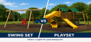 Picture of Playset vs Swing Set: What’s the Difference?
