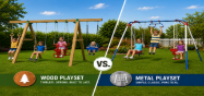 Picture of Wood vs Metal Playsets: Which Is Better?